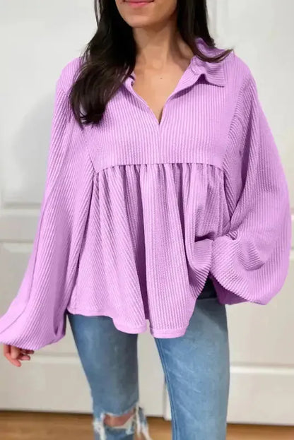 Elegance Twist Corded Blouse