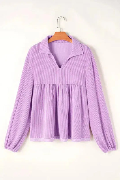 Elegance Twist Corded Blouse