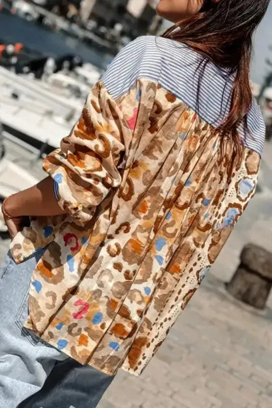 Exotic Pattern Play Loose Shirt