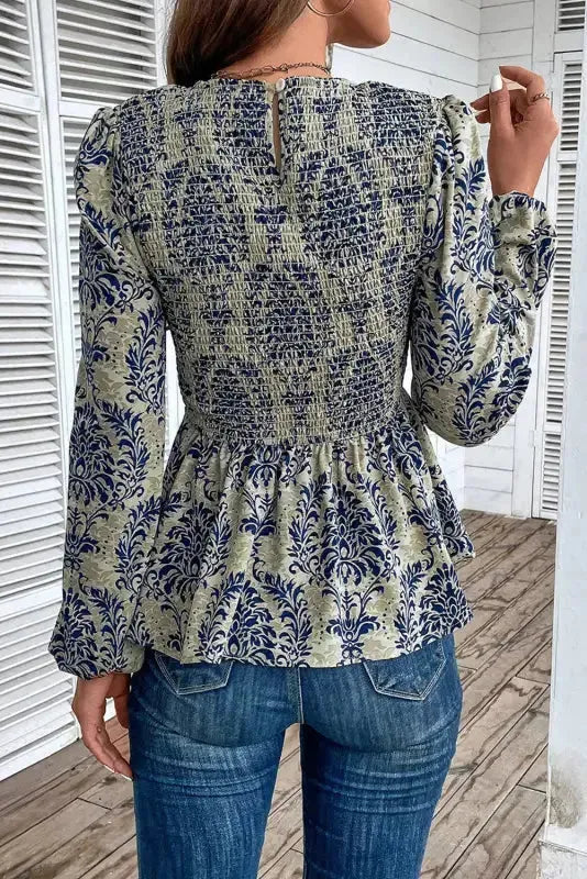 Free Spirit Peplum Blouse