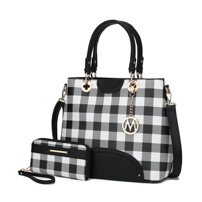 MKF Gabriella Women's Tote & Wallet Set