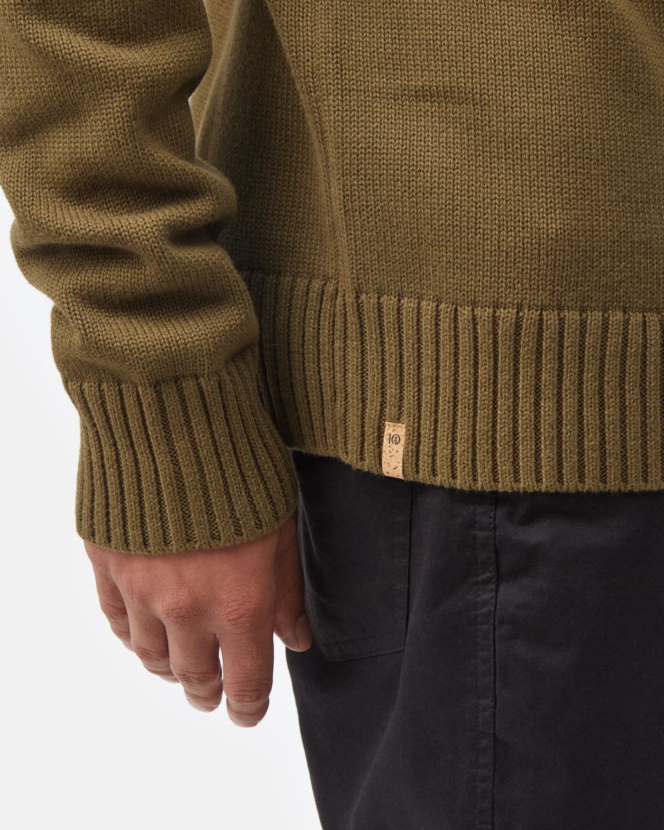 Πουλόβερ Highline με ψεύτικο λαιμό