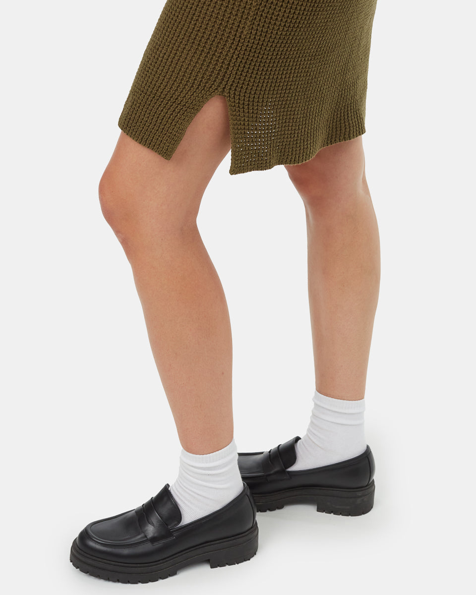 Φόρεμα Highline με στρογγυλή λαιμόκοψη