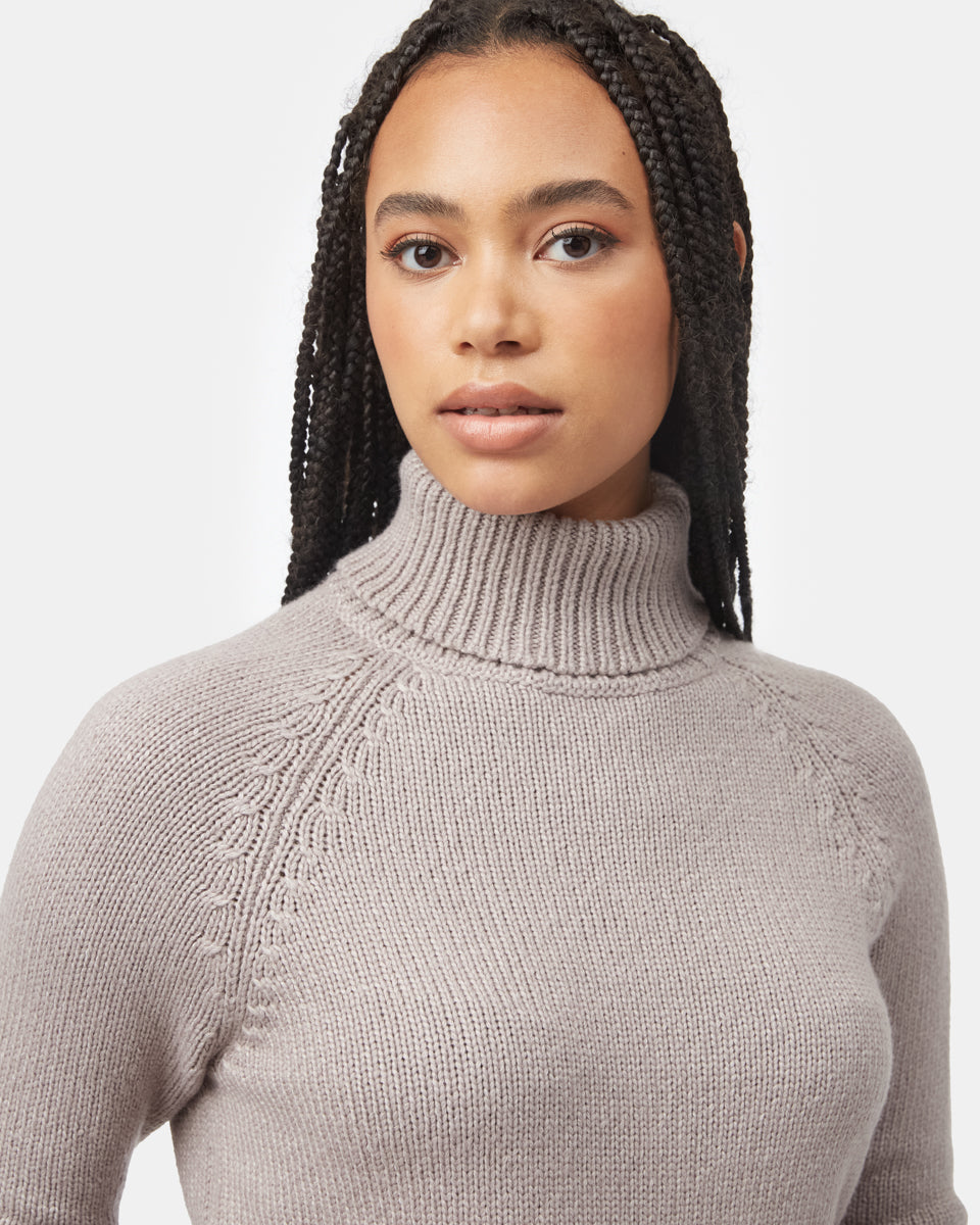 Πουλόβερ με ζιβάγκο από μαλλί Highline