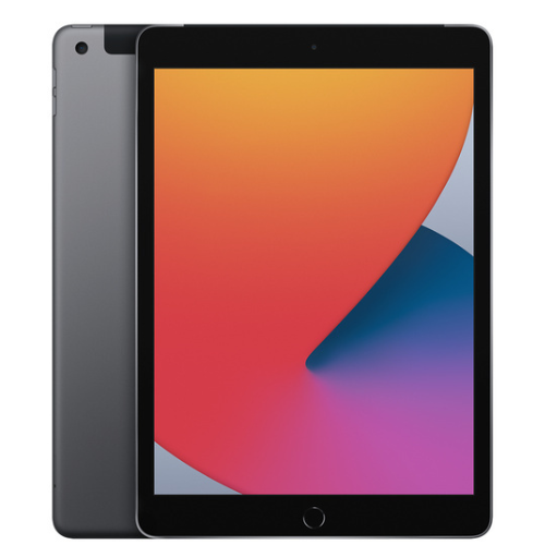 iPad 2020 (8ης γενιάς, 10,2") 32GB Space Gray (Κινητή τηλεφωνία + Wifi)