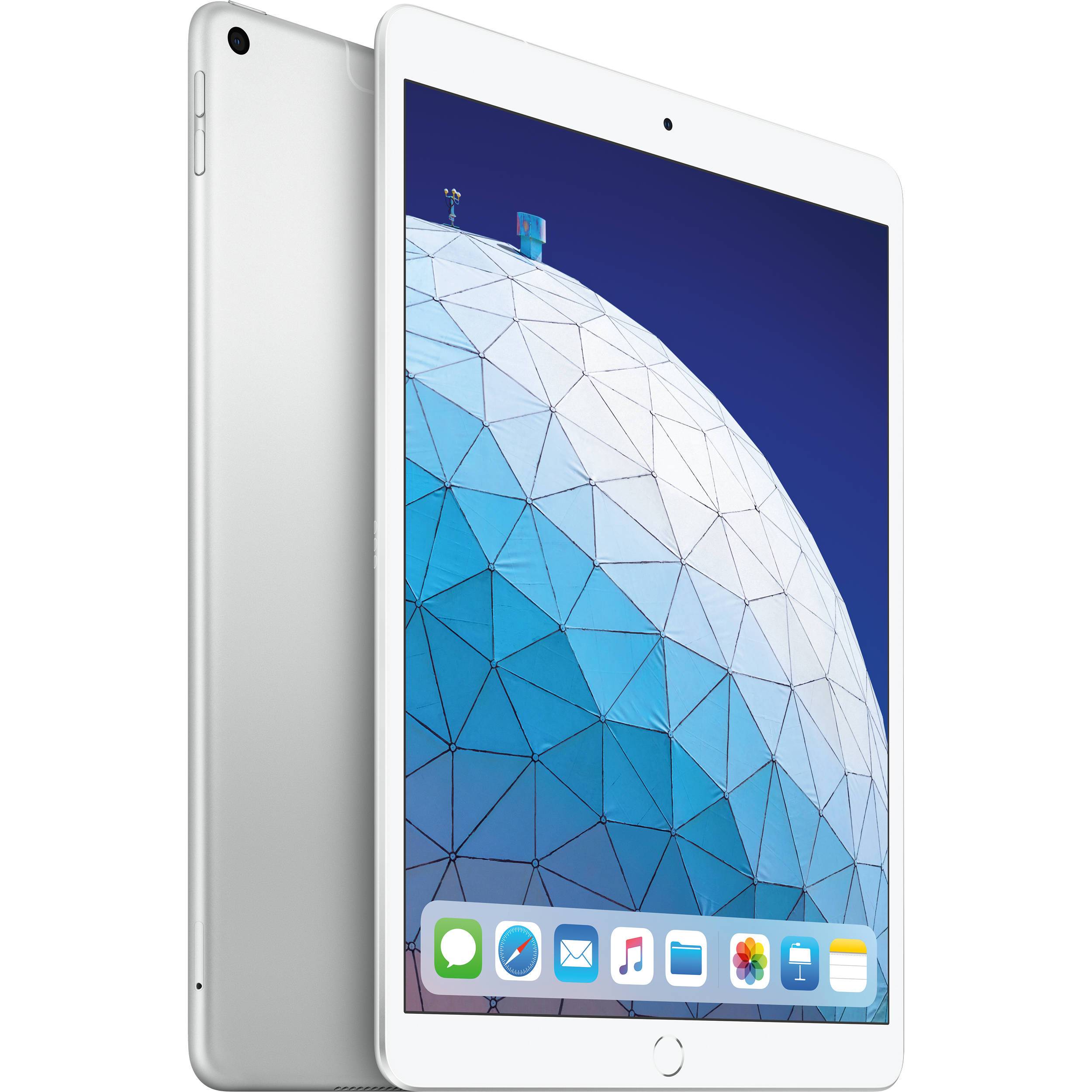 iPad Air 3 (3ης γενιάς, 10,5") 256GB Ασημί (Κινητή τηλεφωνία + Wifi)