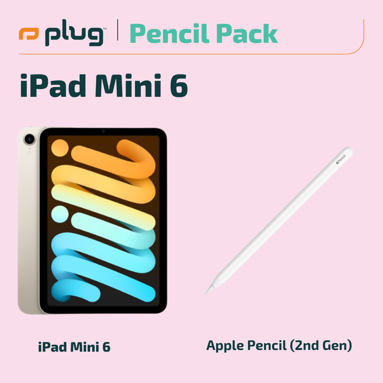iPad Mini 6 + Πακέτο Apple Pencil