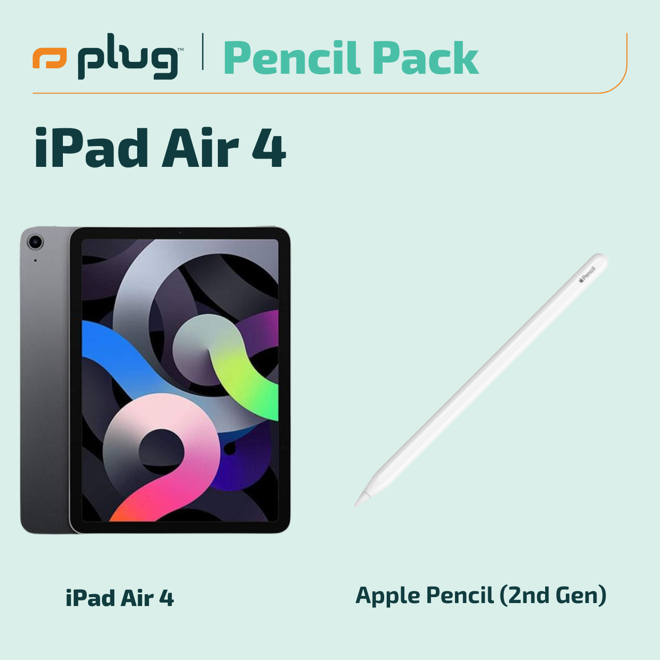 iPad Air 4 + πακέτο Apple Pencil