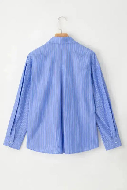 Indigo Streak Relax Shirt