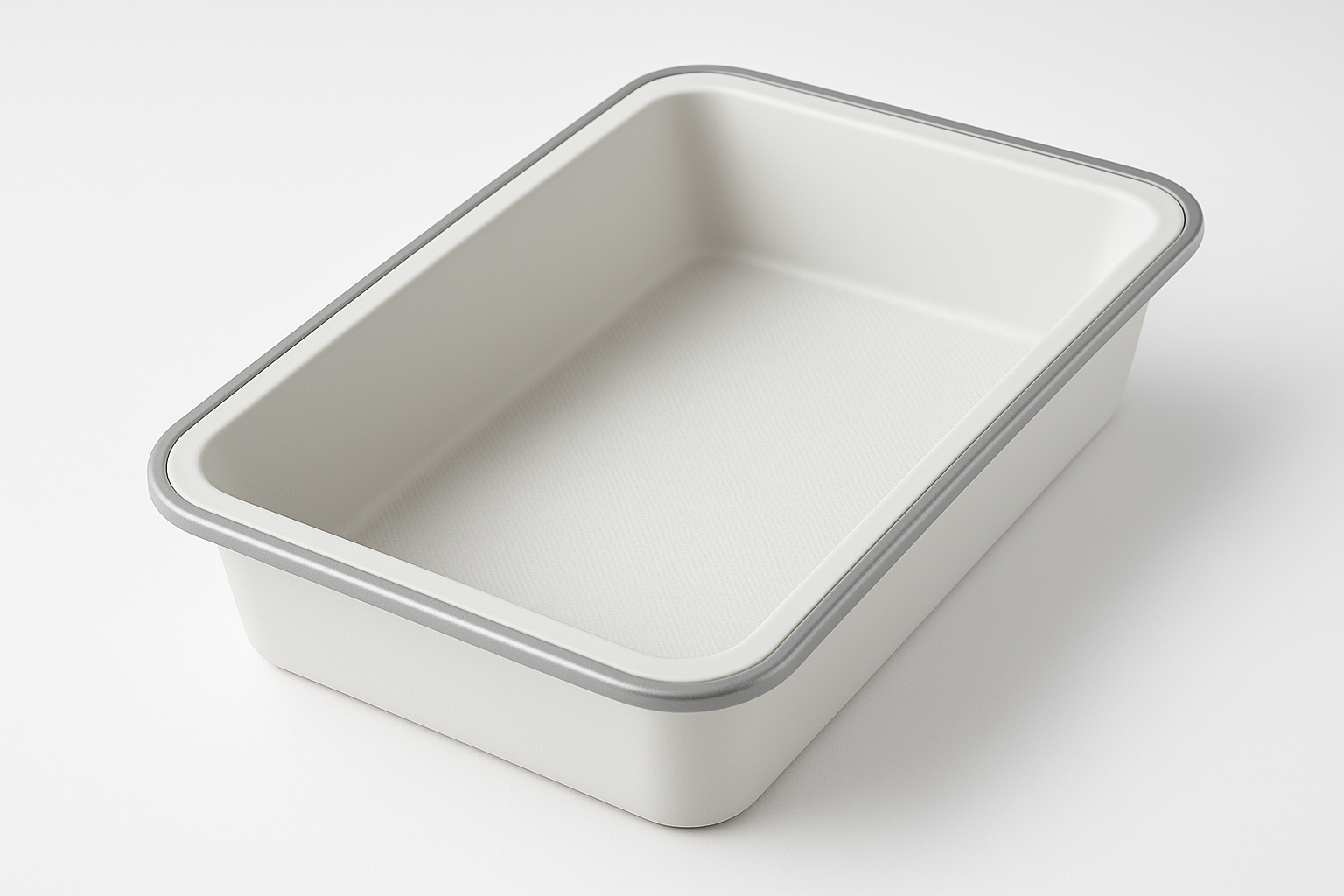 Kitchen essential engineered for daily performance and easy care. Built for durability, safety, and clean design.

Material: Food‑grade silicone with steel
Care: Dishwasher safe
Best for: Cakes, muffins, loaves
Nonstick easy release
Heat safe to 230°C
Steel‑reinforced rims

White colour