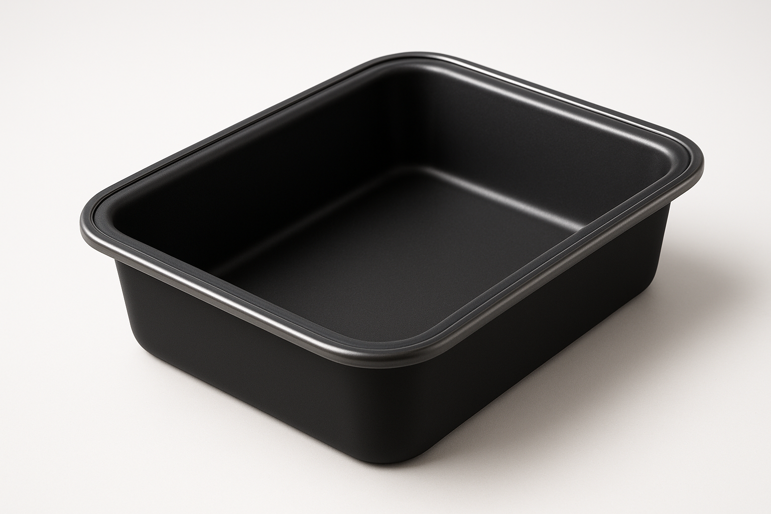 Kitchen essential engineered for daily performance and easy care. Built for durability, safety, and clean design.

Material: Food‑grade silicone with steel
Care: Dishwasher safe
Best for: Cakes, muffins, loaves
Nonstick easy release
Heat safe to 230°C
Steel‑reinforced rims

Matte black Colour