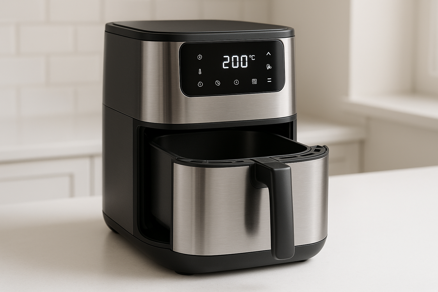 Kitchen essential engineered for daily performance and easy care. Built for durability, safety, and clean design.

Material: Metal body, nonstick basket
Care: Hand wash basket; wipe unit
Best for: Crispy fries, wings, veg
Rapid hot‑air tech
Preset programs
Nonstick basket

Quality checks include food‑safe finishes, secure fasteners, and stress‑tested components. Choose size for capacity: Small for 1–2 servings, Medium for family meals, Large for batch prep.