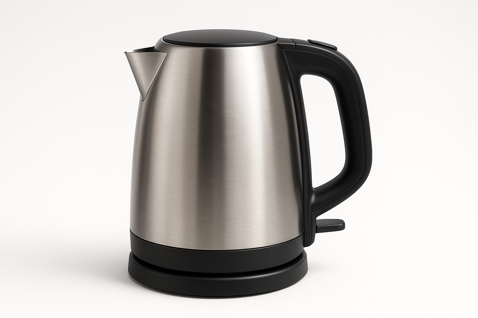 Kitchen essential engineered for daily performance and easy care. Built for durability, safety, and clean design.

Material: Stainless steel body, BPA‑free plastic
Care: Wipe clean; descale monthly
Best for: Tea, coffee, instant meals
1500W fast boil
Auto shutoff &amp; boil‑dry protection
360° swivel base

Quality checks include food‑safe finishes, secure fasteners, and stress‑tested components. Choose size for capacity: Small for 1–2 servings, Medium for family meals, Large for batch prep.