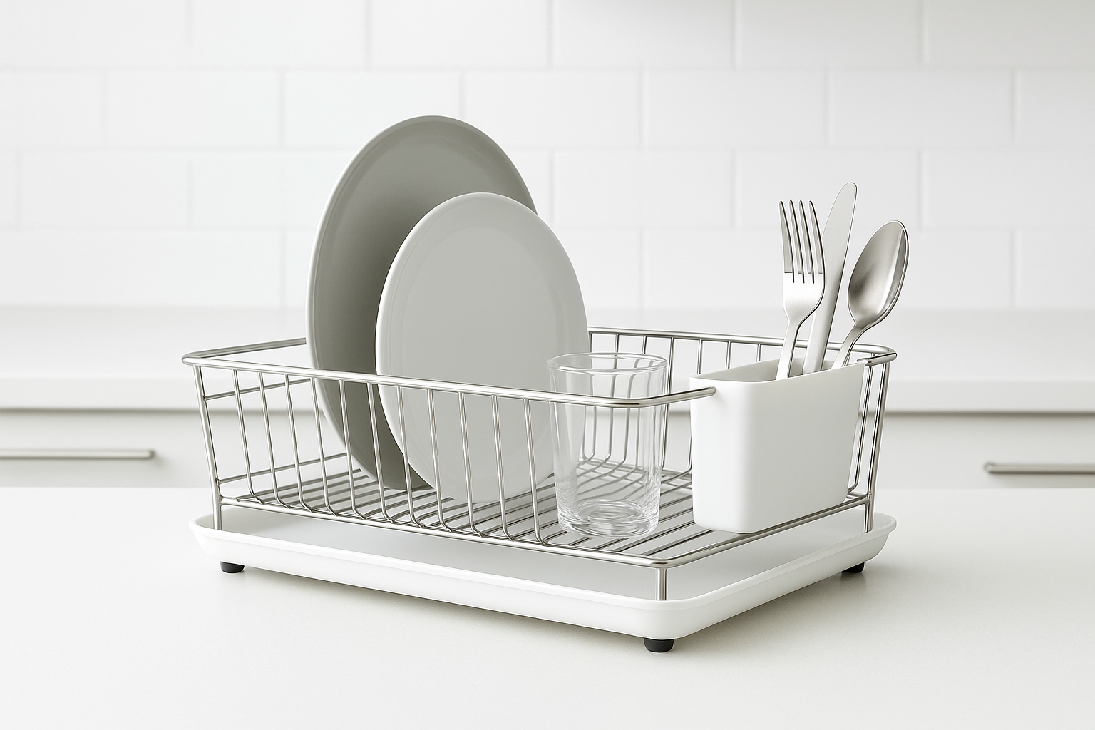 Kitchen essential engineered for daily performance and easy care. Built for durability, safety, and clean design.

Material: Stainless steel frame, PP tray
Care: Wipe dry; avoid standing water
Best for: Countertop drying
Extendable tray
Removable cutlery caddy
Anti‑rust finish

Quality checks include food‑safe finishes, secure fasteners, and stress‑tested components. Choose size for capacity: Small for 1–2 servings, Medium for family meals, Large for batch prep.