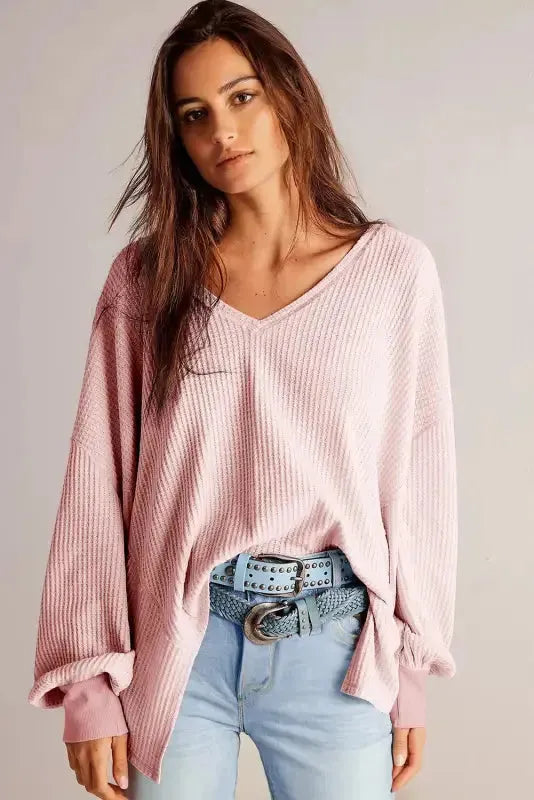 Laid-Back Luxe Loose Blouse