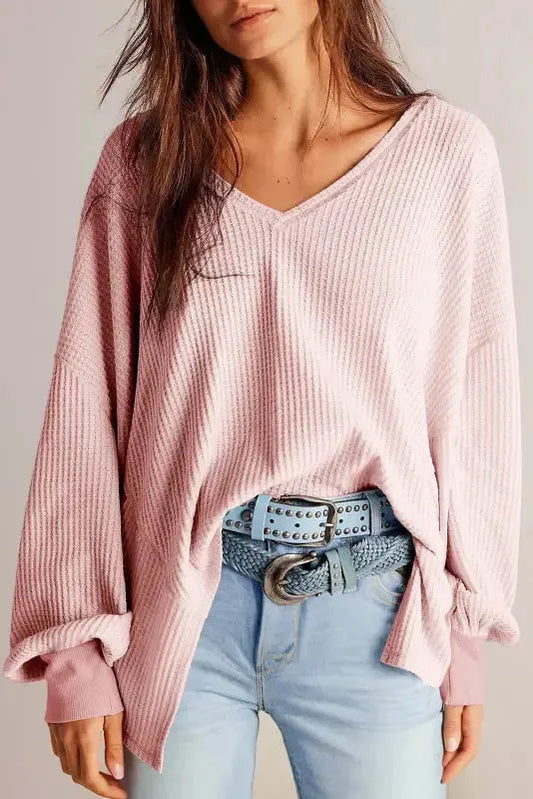 Laid-Back Luxe Loose Blouse