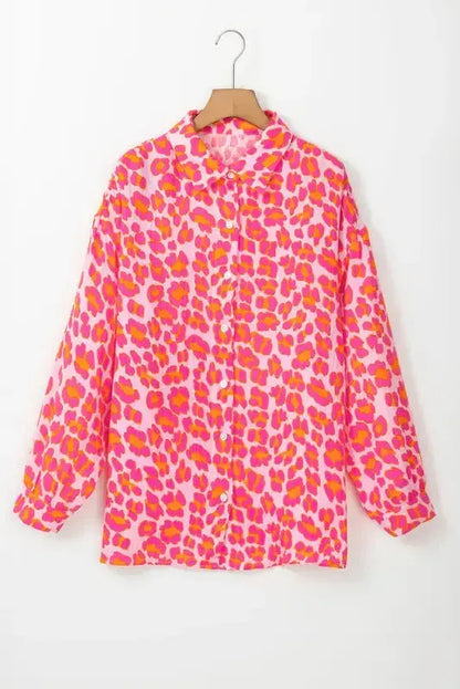 Leopard Bloom Overshirt