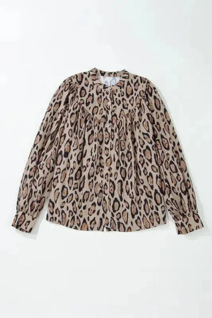Leopard Luxe Oversized Shirt