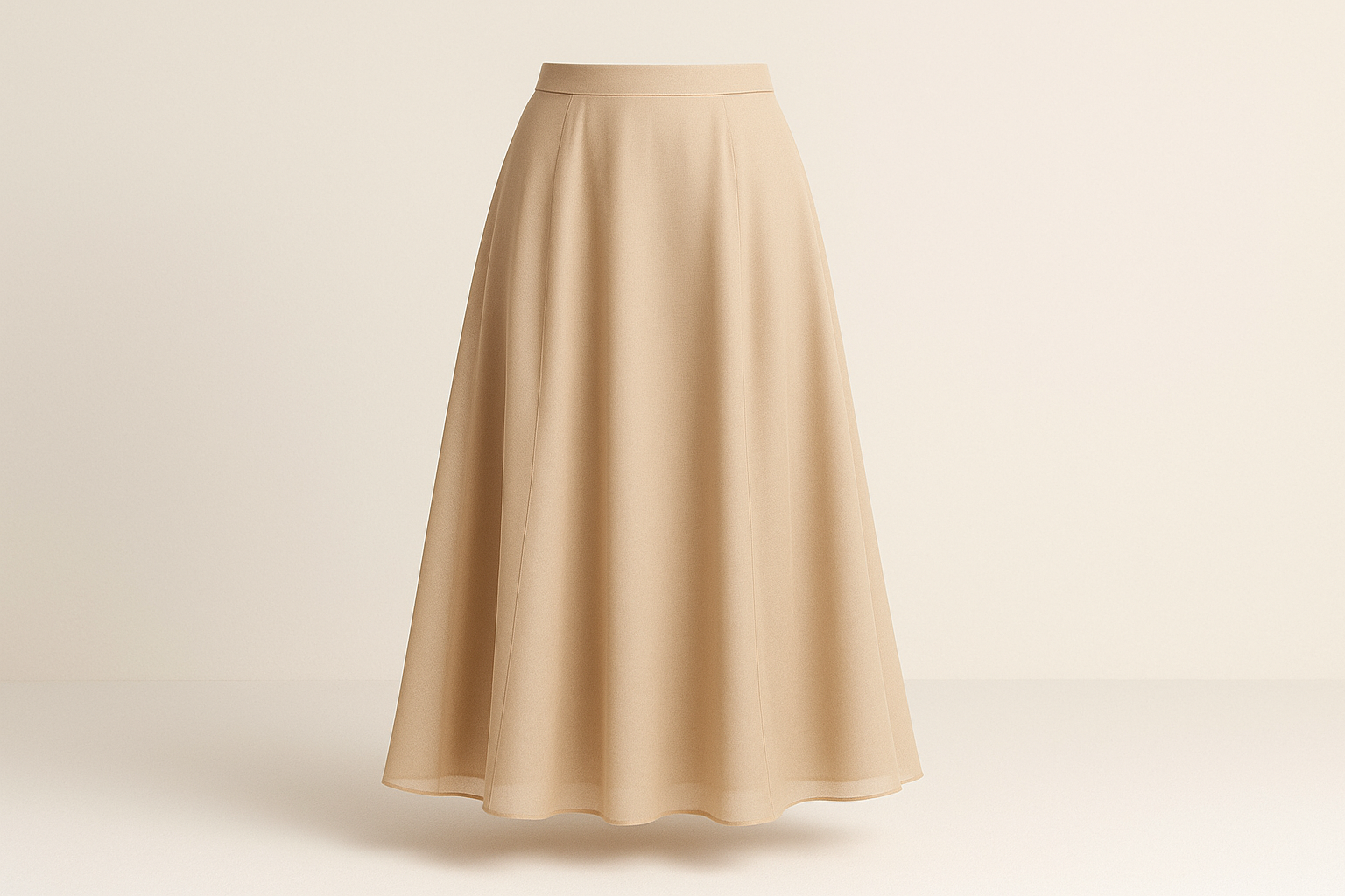 Opaline Organza Overlay Skirt - Women's Flowing Silhouette