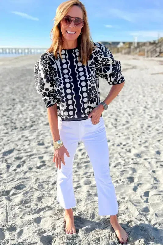 Palermo Puffed Sleeve Blouse