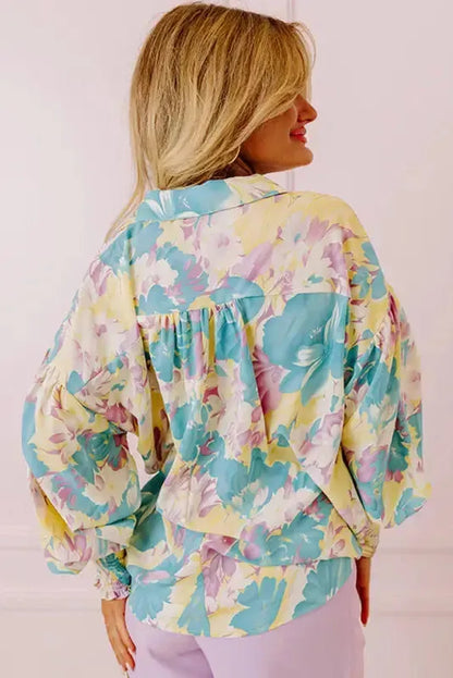 Petal Delight Baggy Blouse