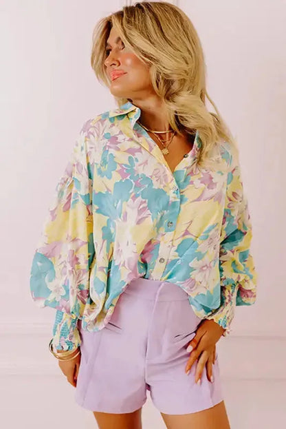 Petal Delight Baggy Blouse