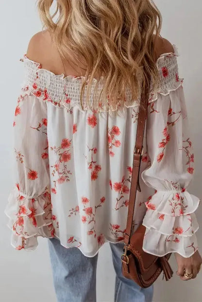 Petal Play Off-Shoulder Blouse