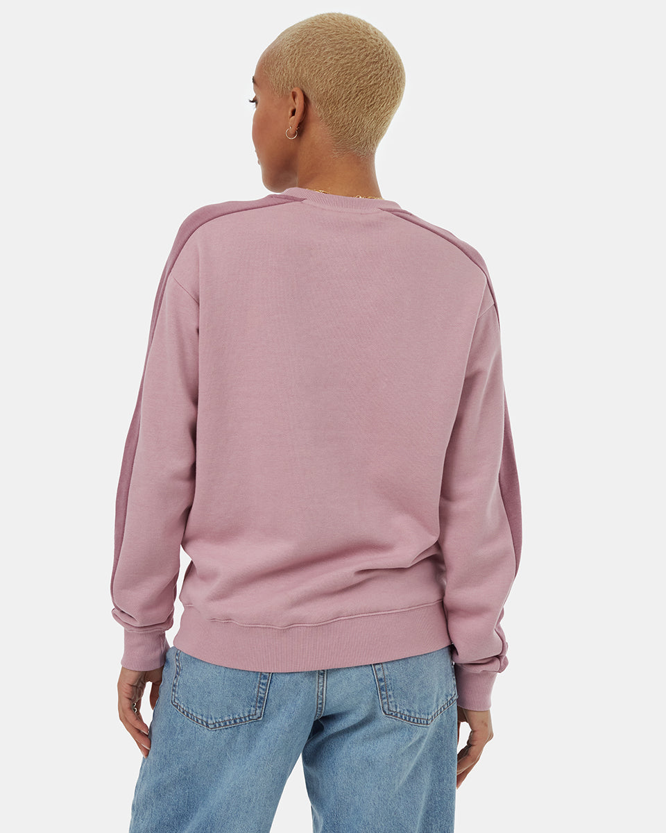 Camiseta de rayas con mangas bloqueadas