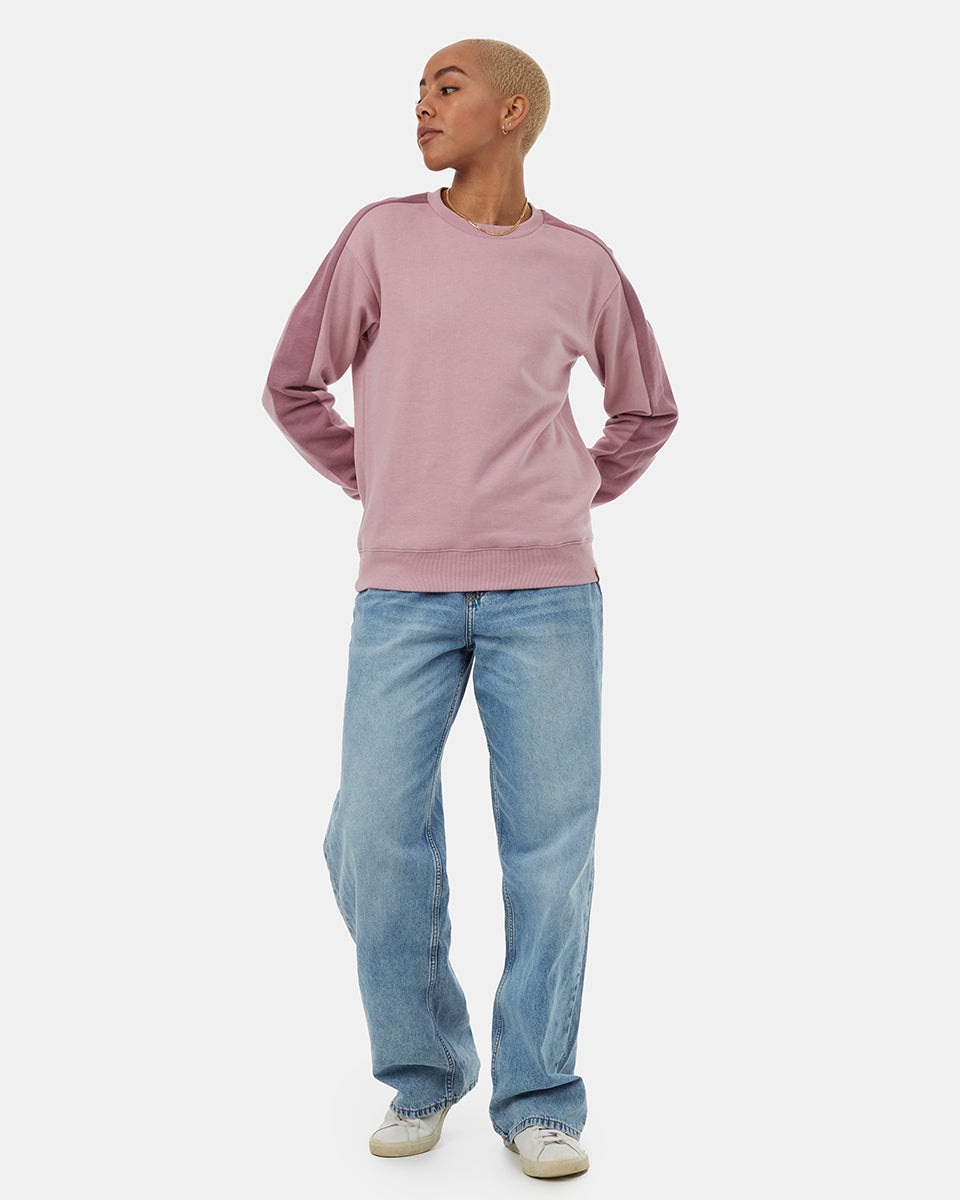 Camiseta de rayas con mangas bloqueadas