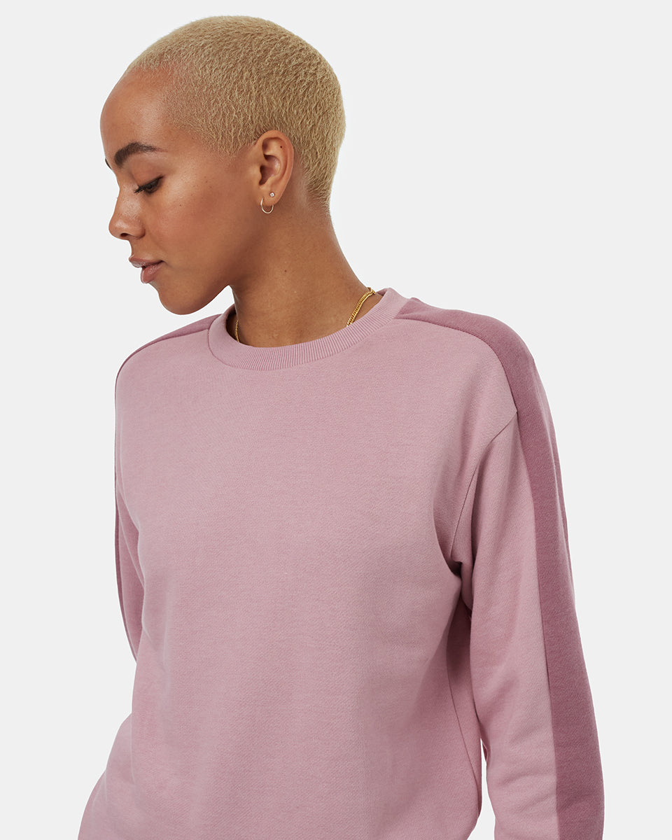 Camiseta de rayas con mangas bloqueadas