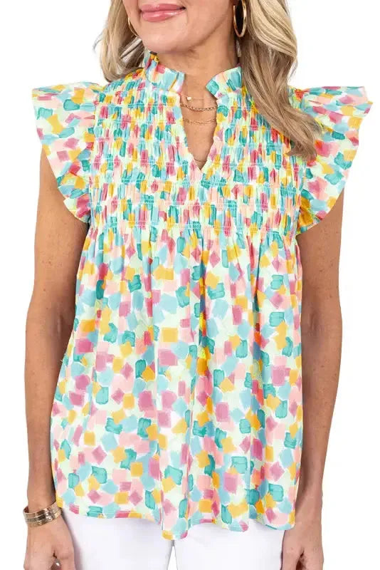 Μπλούζα Pizzazz Peplum με φιστίκια