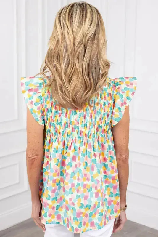Μπλούζα Pizzazz Peplum με φιστίκια