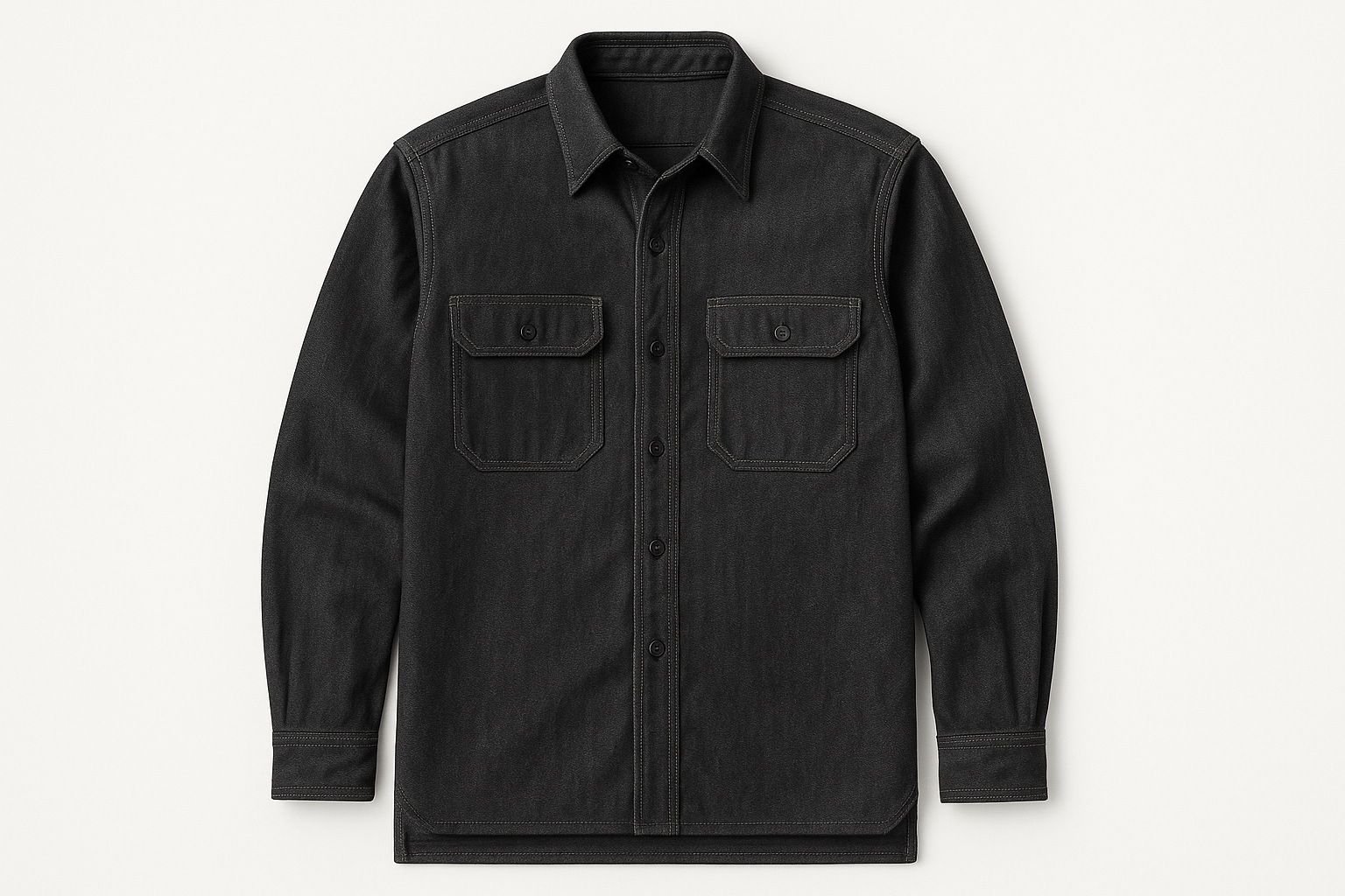 Chambray Utility Shirt