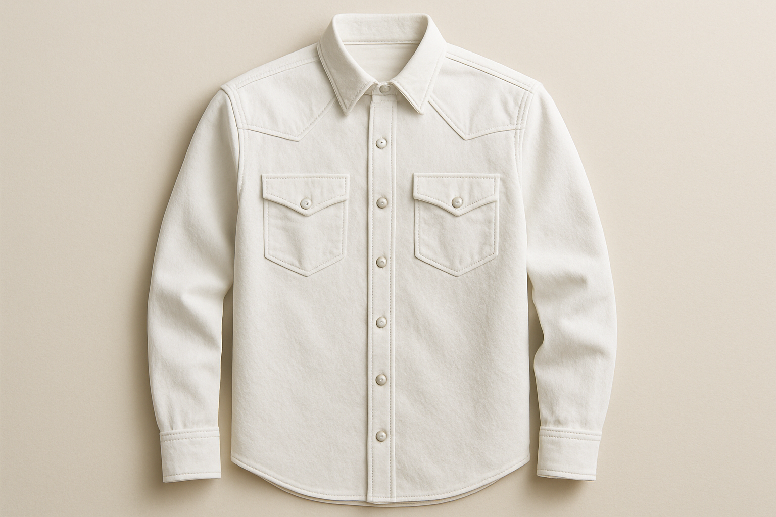 Denim Western Snap Shirt