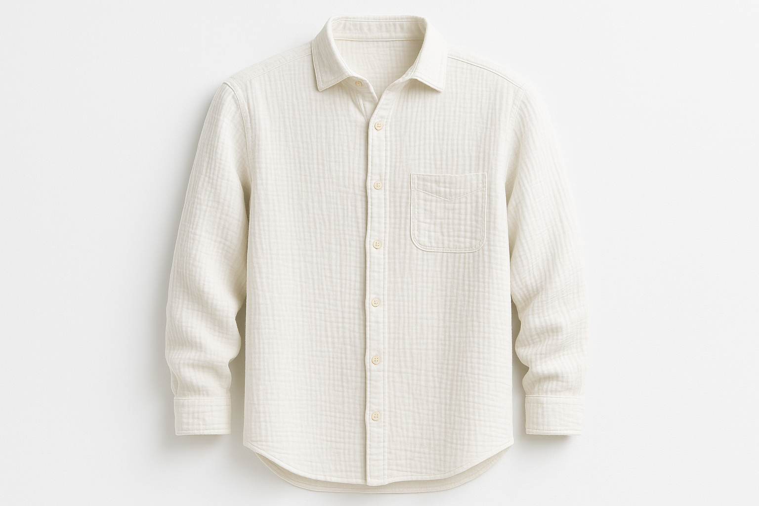 Airy Gauze Lightweight Shirt