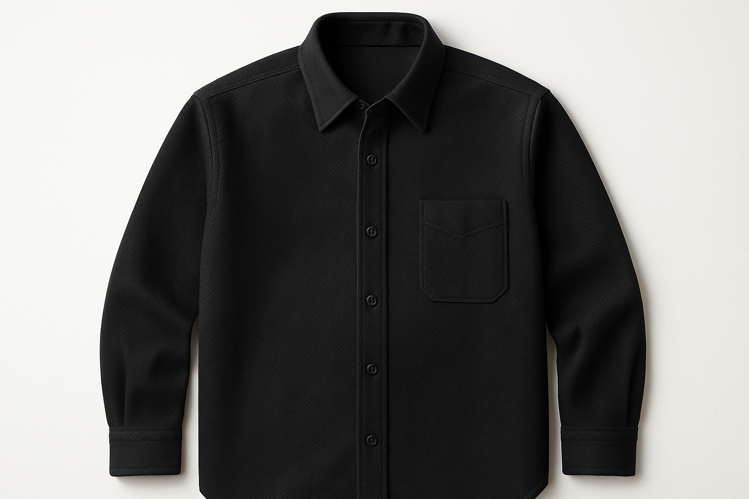 Herringbone Textured Shirt