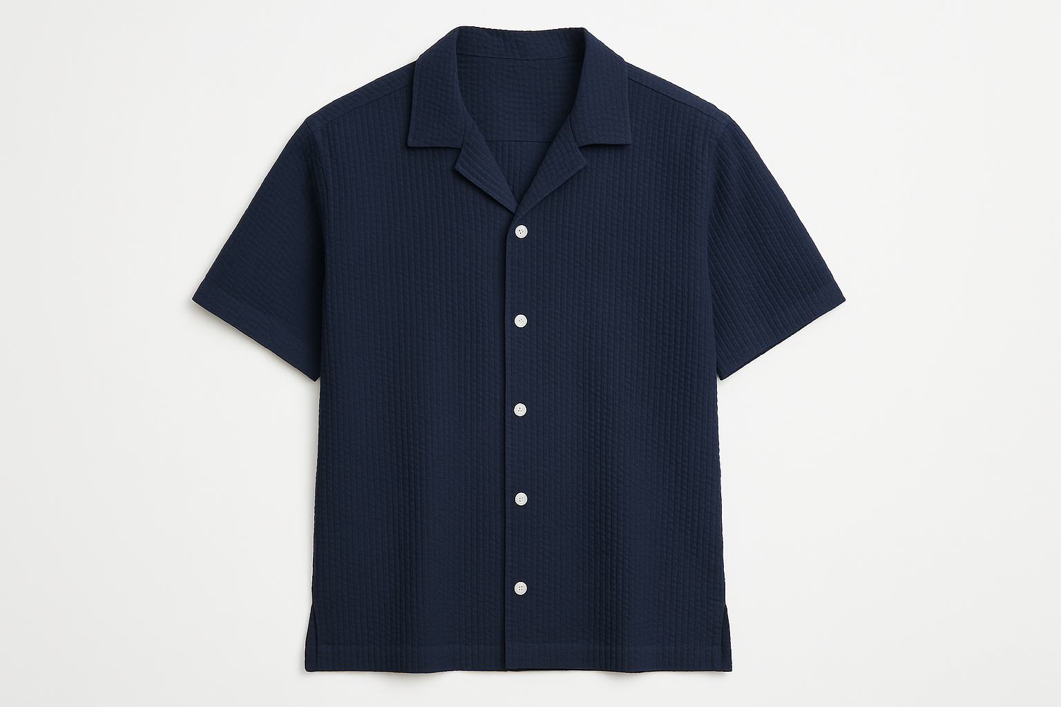 Seersucker Stripe Resort Shirt