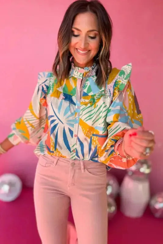 Ruffle Reverie Shirt