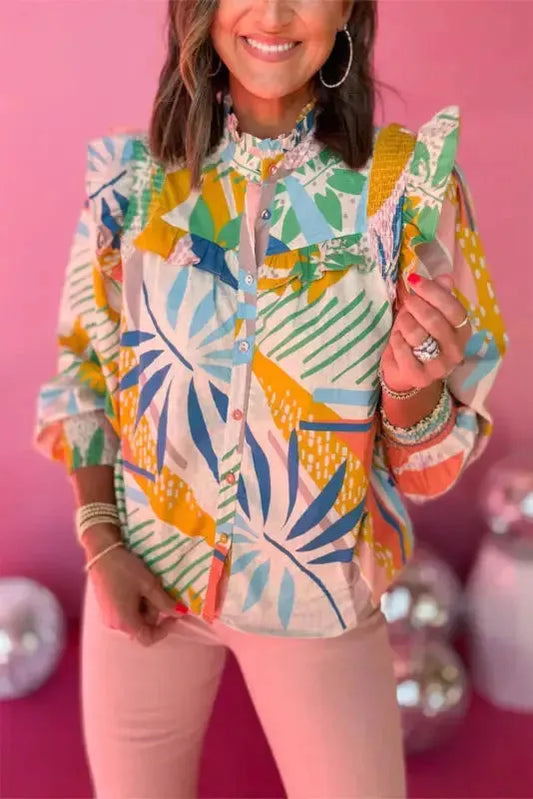 Ruffle Reverie Shirt
