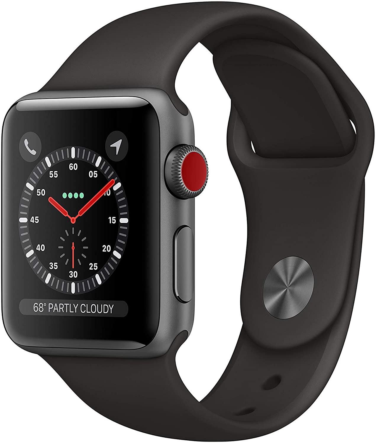 Apple Watch Series 3 42 mm Gris Espacial (GPS Celular)