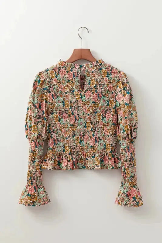 Κοντό τοπ με στάμπα Sunshine Smock