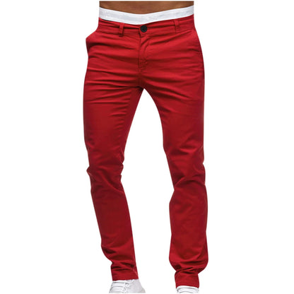 Symoid Mens Flat-front Pants