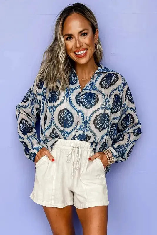 Tribal Chic Loose Shirt