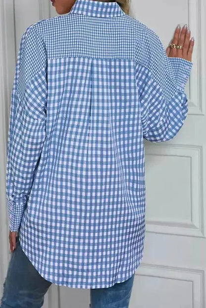 Urban Plaid Stripe Shirt