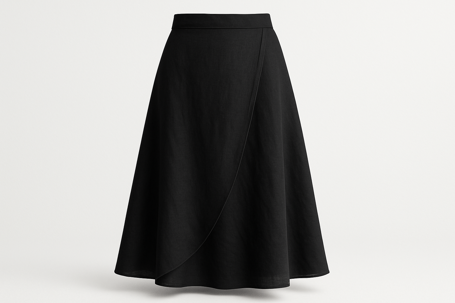 Verona Linen Wrap Skirt