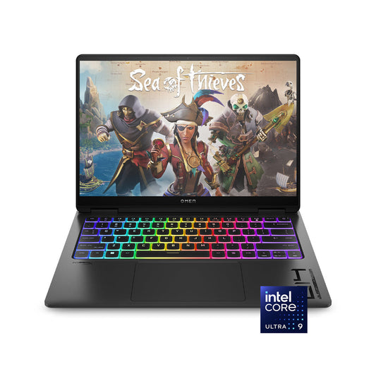 OMEN Transcend Laptop 14, Windows 11 Home, 14", Intel® Core™ Ultra 9, 32GB RAM, 2TB SSD, NVIDIA® GeForce RTX™ 4070, 3K, Shadow black