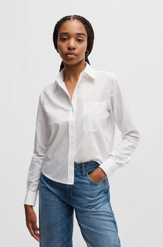 Regular-fit blouse